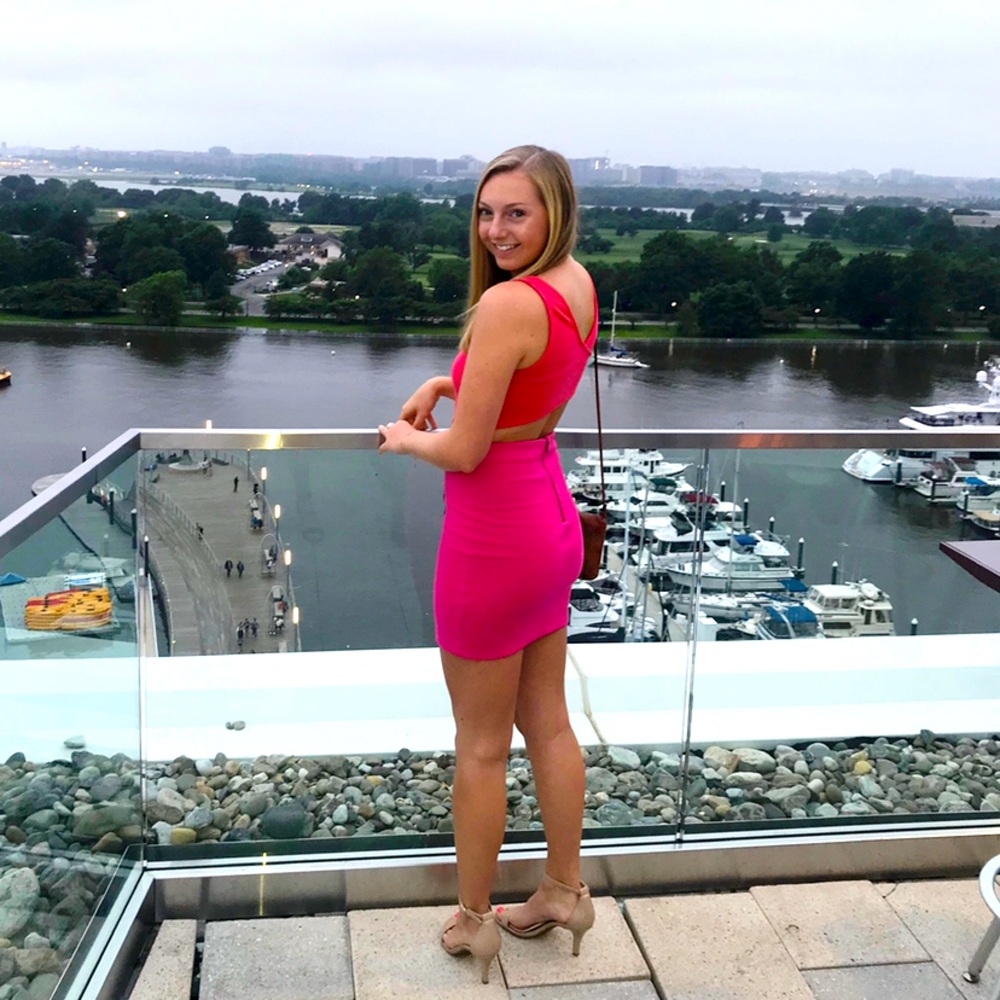 Sexy cut out dress
